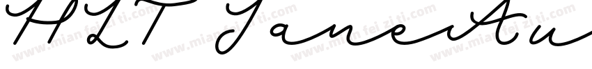 HLT JaneAusten NoSe字体转换